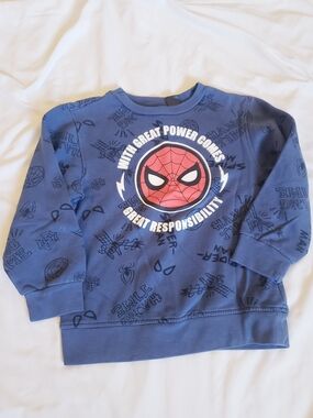 Boys Small Marvel Crewneck Sweatshirt